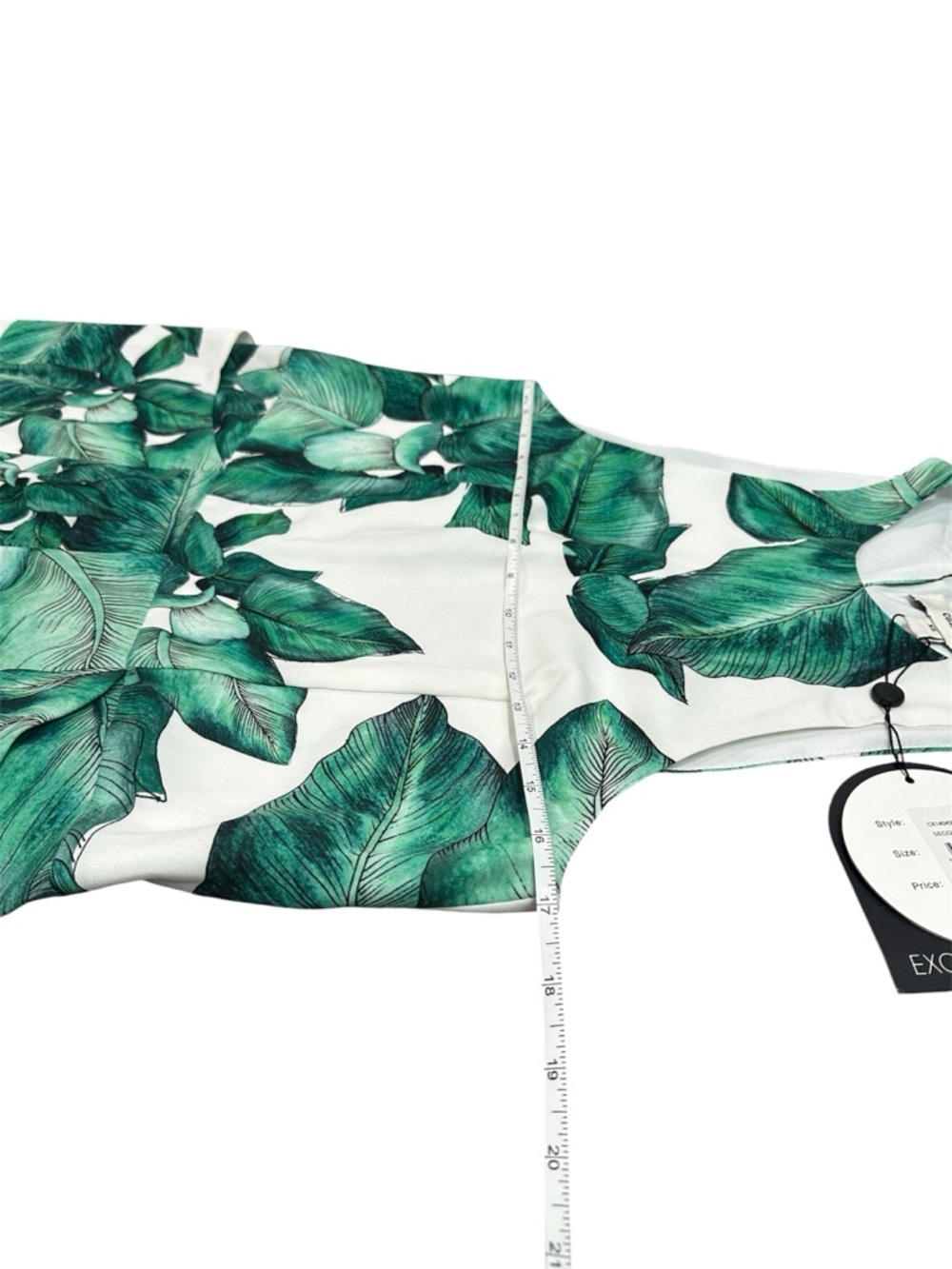 Cameo Collective Second Song Palm Leaf Romper NWT XS Formerly C/MEO Tropical - Picture 8 of 12